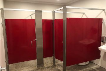 Brewery - 2 Tone Toilet Partitions - Northern CA